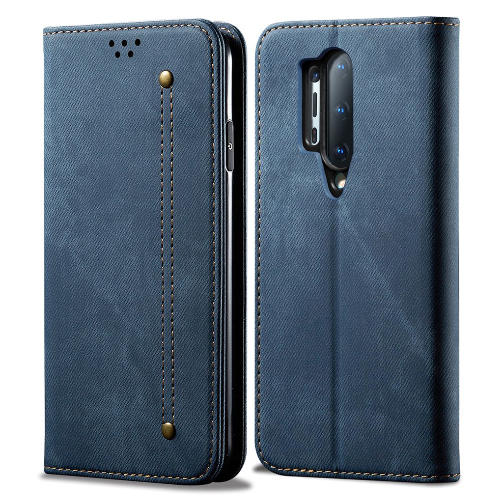 OnePlus 8 Pro Pouzdro, Kožené Peněženkové Pouzdro s Obrázek produktu 