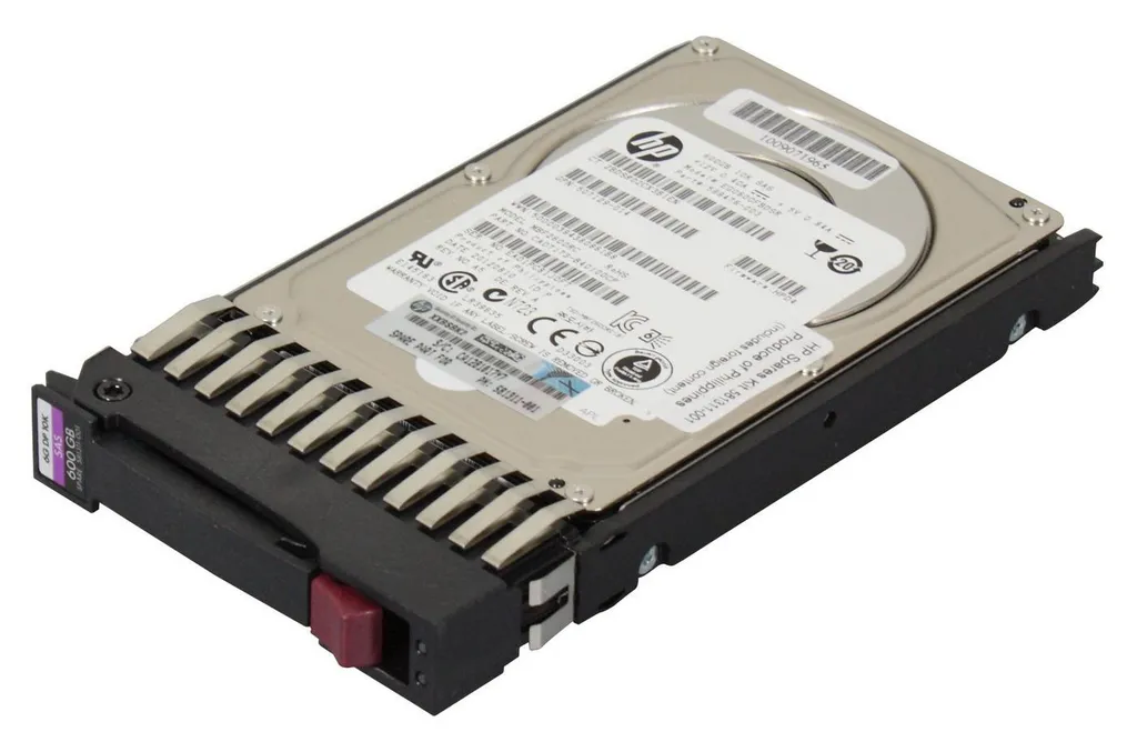 HDD HPE 600Go SAS 10000 RPM - Fiabilité et Rapidité 2.5 pouces pour ProLiant - 2