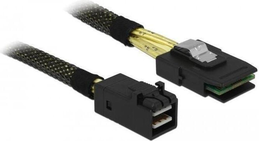 DELOCK SAS Kabel Mini SAS HD -> Mini SAS 36Pin St/St 1.00m