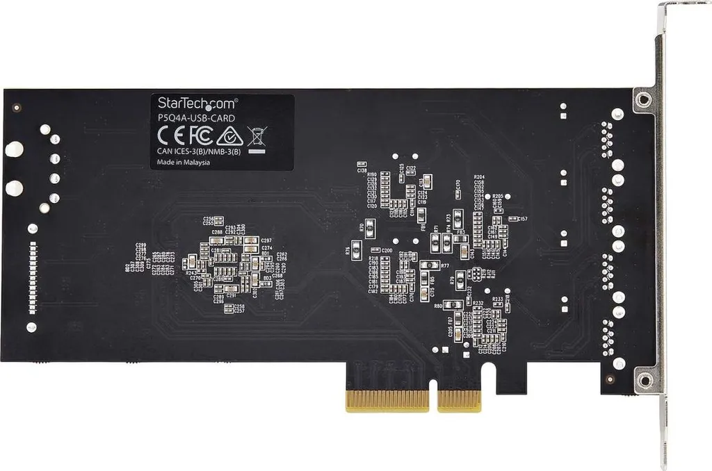Carte USB PCIe 4 ports 5Gbps - Débits rapides et transfert de données