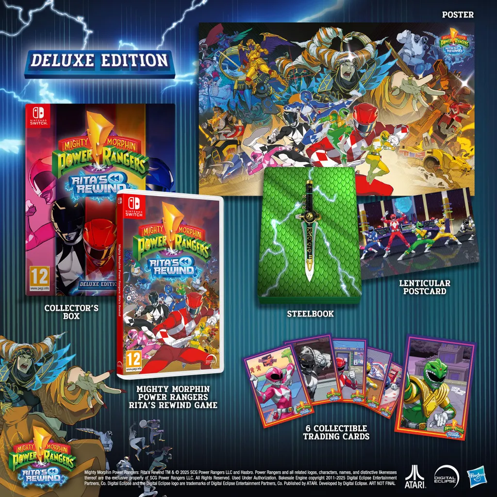 Jeu Mighty Morphin Power Rangers Rita's Rewind Edition Deluxe PS5