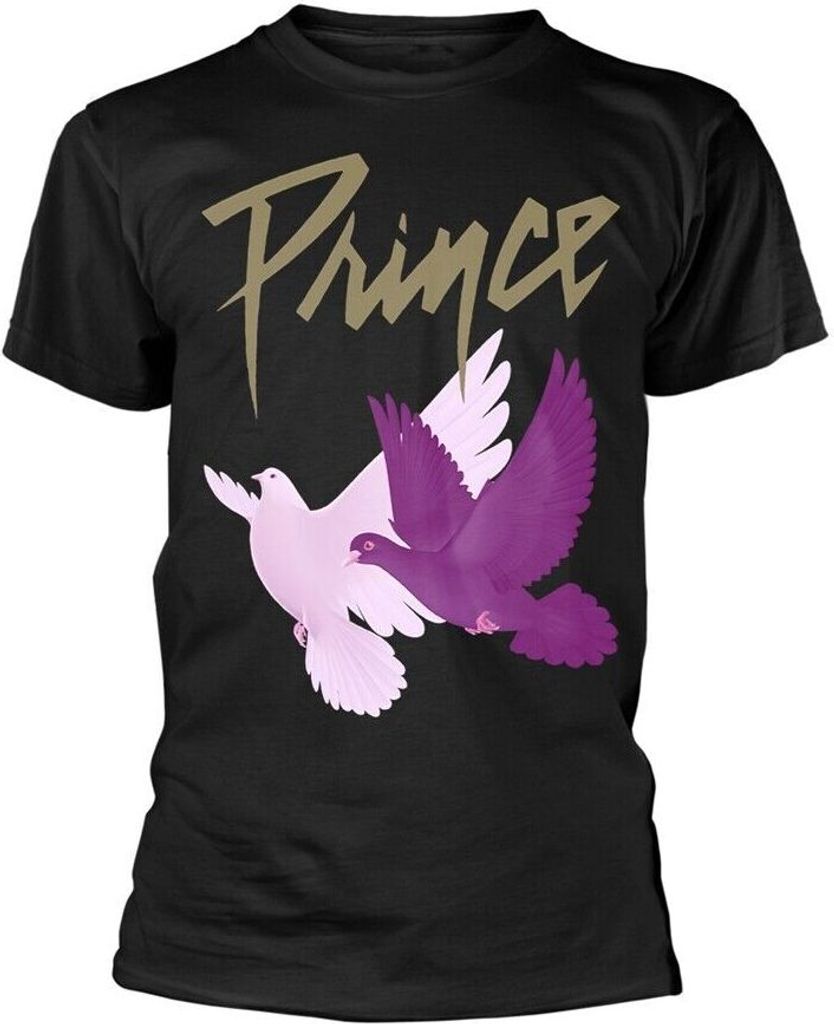 Prince - T-Shirt für Herren/Damen Uni RO374 (XL) (Schwarz)