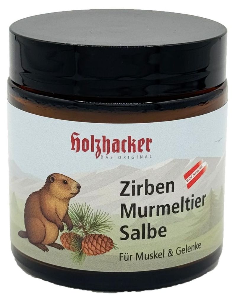 Holzhacker Zirben Murmeltier masť 100 ml Obrázok produktu 