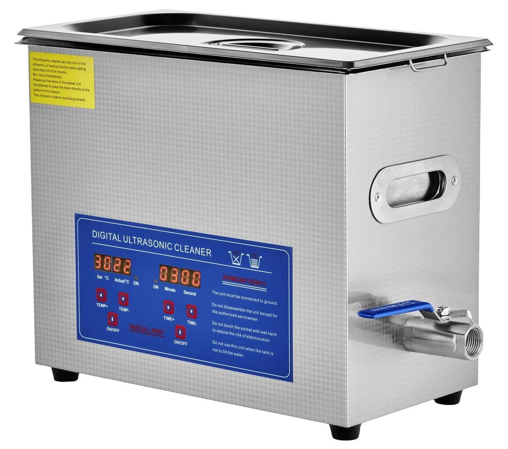 Ultraschallreiniger 22L – 40KHz, 480W, Edelstahl, Mit Korb, Timer & Temperaturregelung