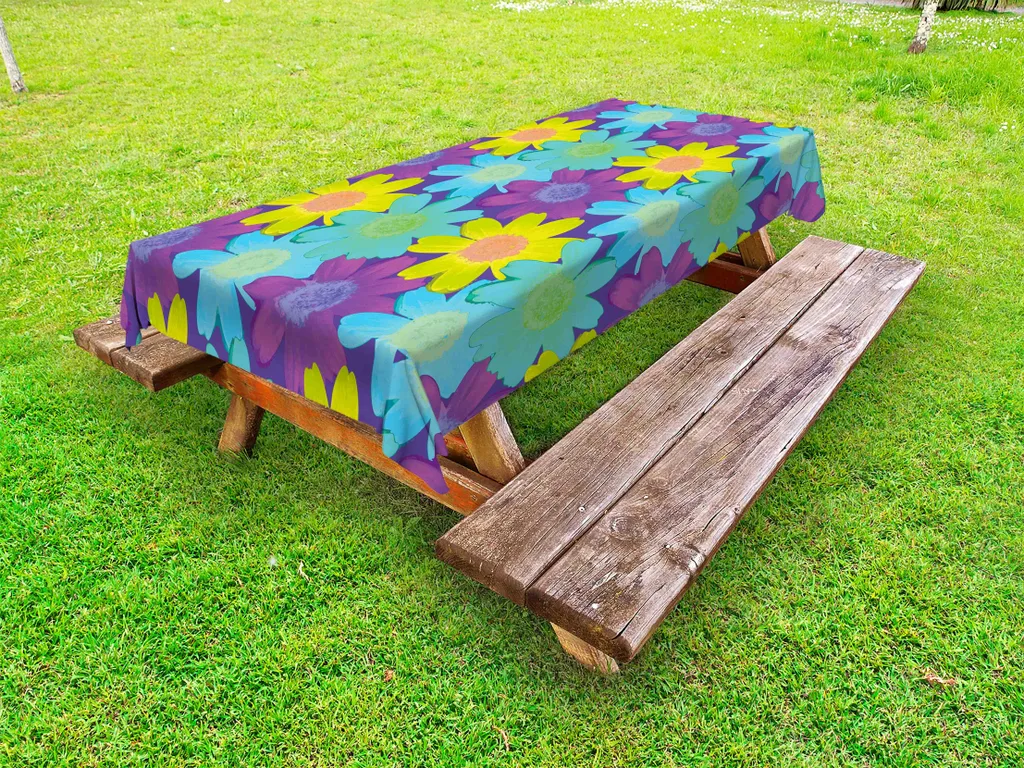 ABAKUHAUS Tovagliette Americane In Tessuto Lavabile: Set Da 4 Con Ricetta Mojito - Impermeabili, Antimacchia, Multicolore, 30x45 Cm