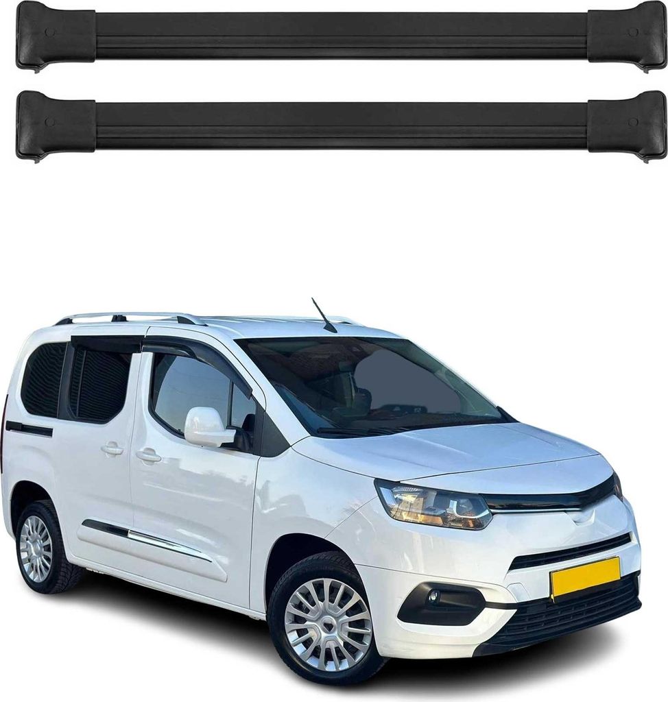 Barres de Toit Transversales pour Toyota Proace City Image du produit 