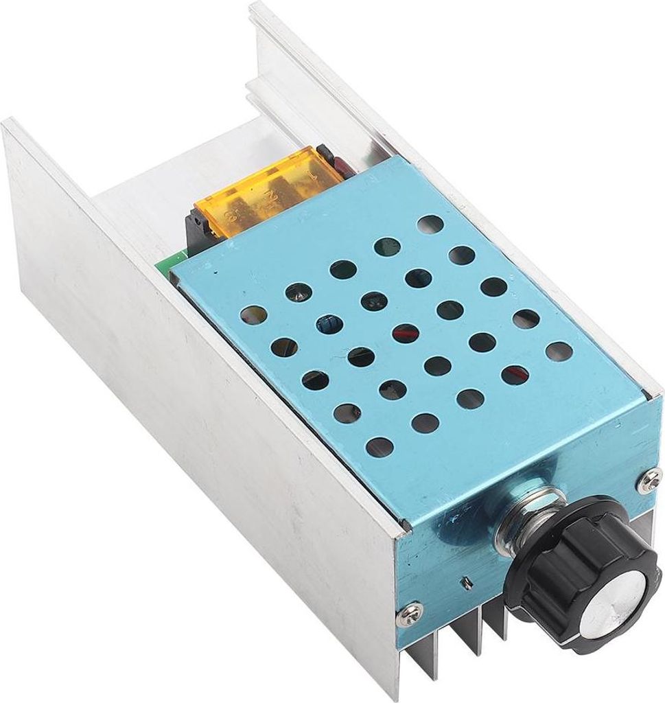 6000W AC 220V SCR Spannungsregler – Leistungsstarker Dimmer für Licht, Motor- und Temperatursteuerung mit großem Kühlkörper