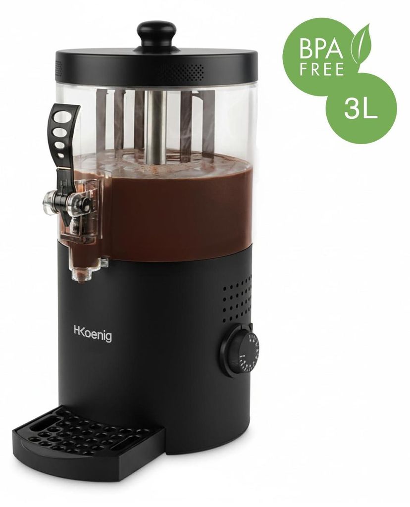 Hot chocolate dispenser - H.Koenig - SHK802 - 1200 W - 3L - Immagine del prodotto 