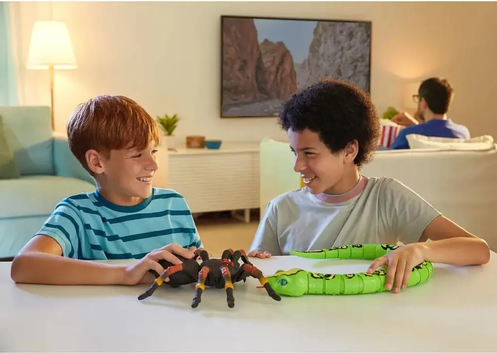 King Python Robo Alive Serpent Articulé de 80cm avec Gueule Lumineuse - 11