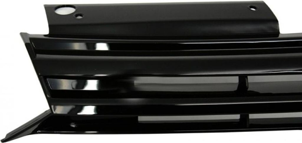 Frontgrill Zentralgrill für VW Golf VI 2008+ R20 Design Glänzend Schwarz.