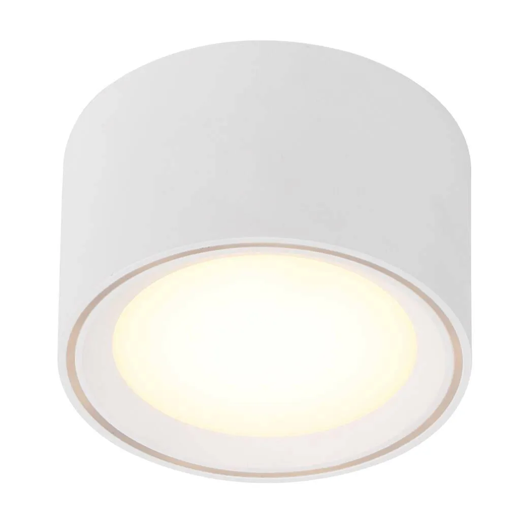 Spot LED Fallon Long Moodmaker Dimmer Design Blanc Argenté de 110cm - 14