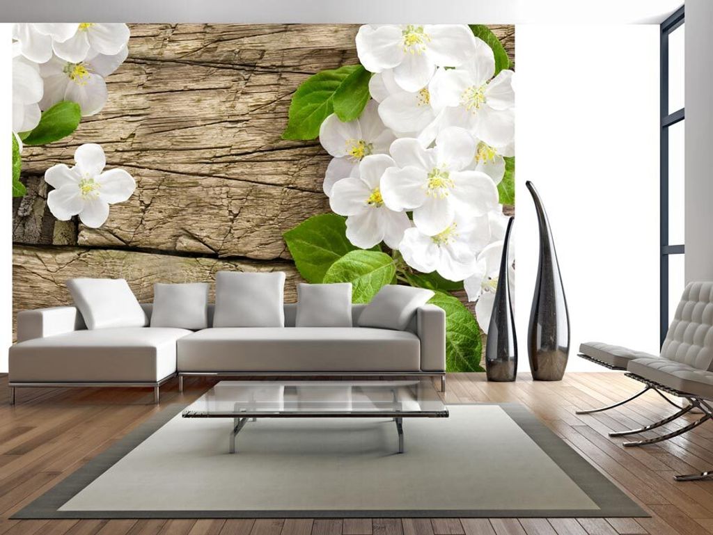 Vlies Fototapete 400x280 cm Tapeten Wandtapete XXL Blumen 10110906-77