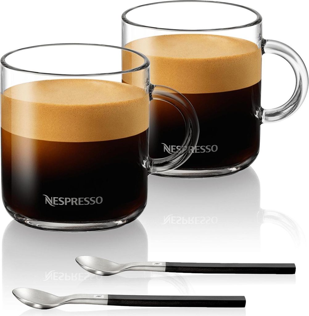 Nespresso VERTUO GRAN LUNGO zestaw 2 szklanek ze szklanymi Zdjęcie produktu 