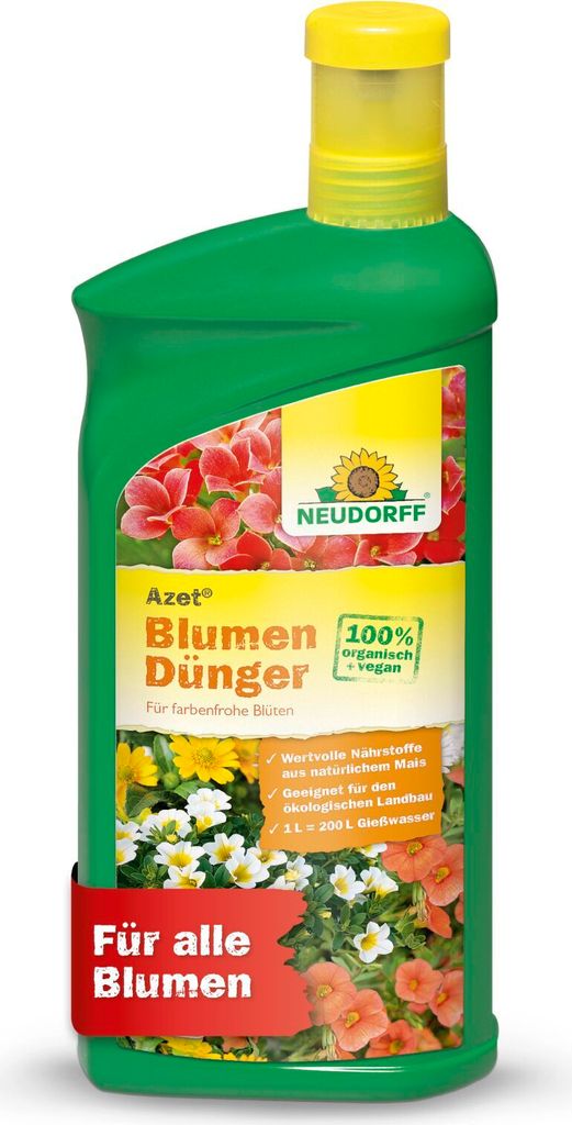 Neudorff Azet BlumenDünger - 1 Liter Produktbild 