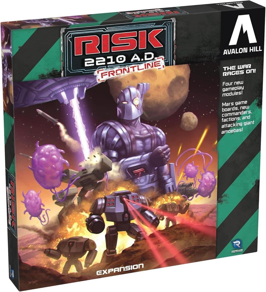 Asmodee Risk 2210 A.D. - Frontline Expansion, Brettspiel, Produktbild 