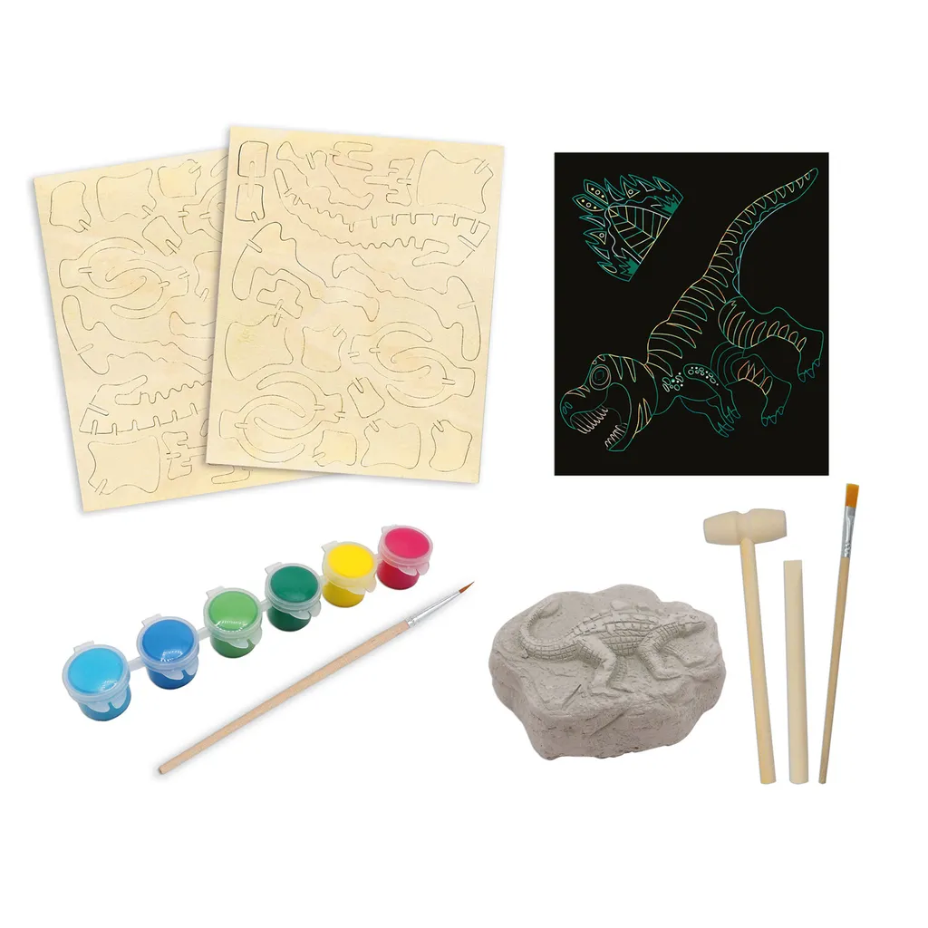 Kit Bricolage Dinosaure Janod Atelier avec Accessoires et Décorations - 2