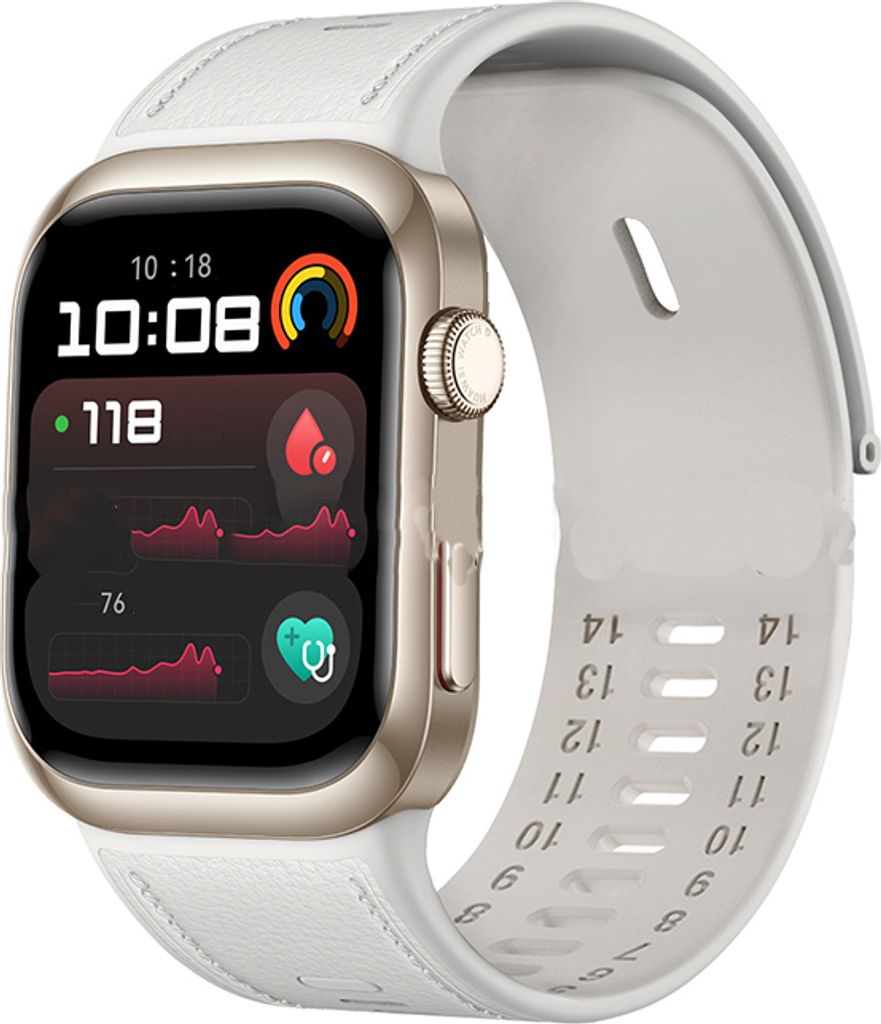 INF Štýlové silikónové remienky pre Huawei Watch D2 biely Obrázok produktu 
