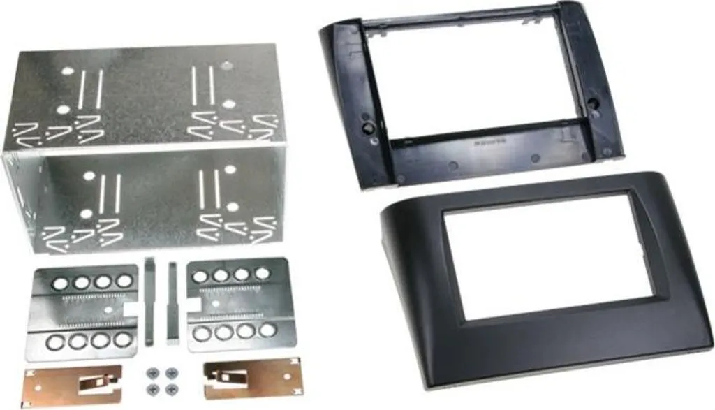 Kit Mascherina 2-DIN Fiat Stilo - Upgrade Estetico Plancia Nero