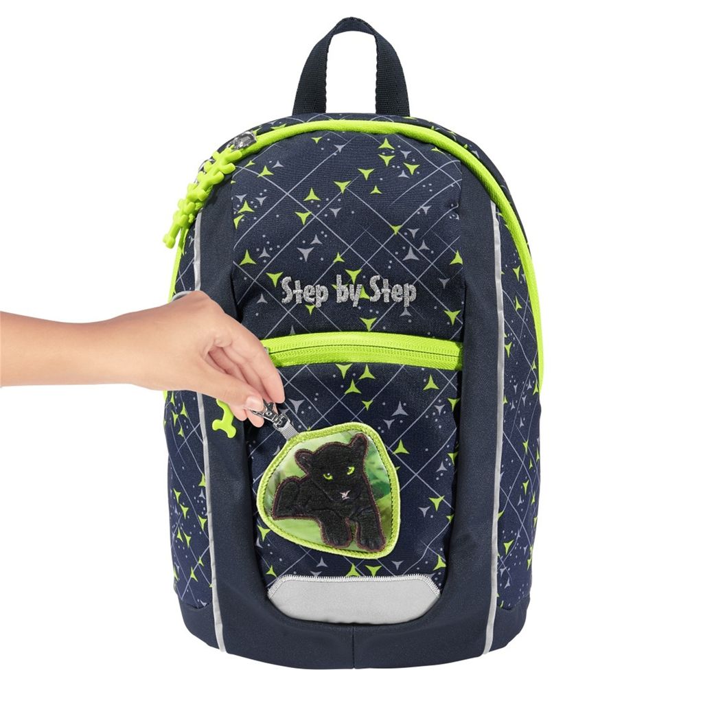 Plecok Step by Step Junior KIGA MINI, wzór "Mały Dzikus Zdjęcie produktu 