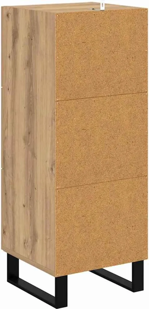 SYFAX™ Credenza Rovere 34x90 cm | Organizzazione Studio & Office
