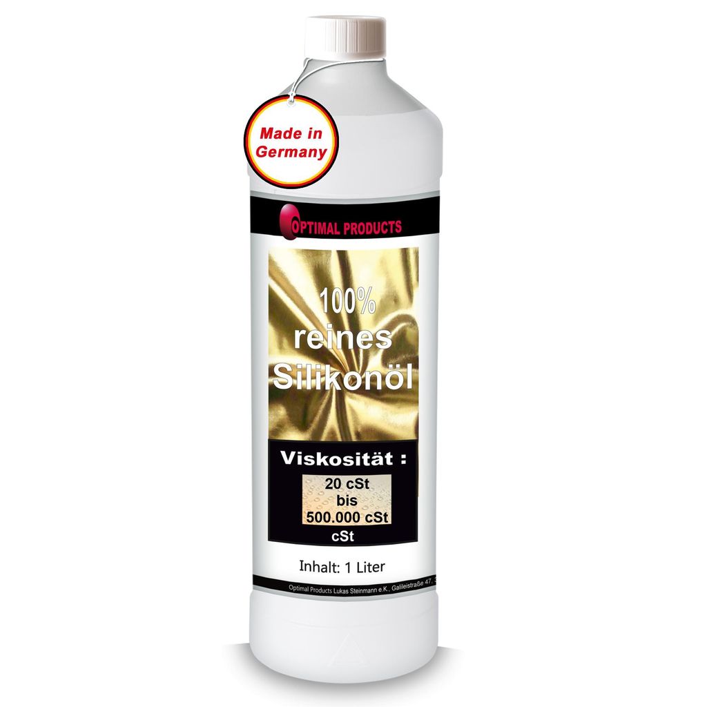 Silikonöl 100 % REIN 100 cst 1 X 1 liter vielseitig einsetzbar