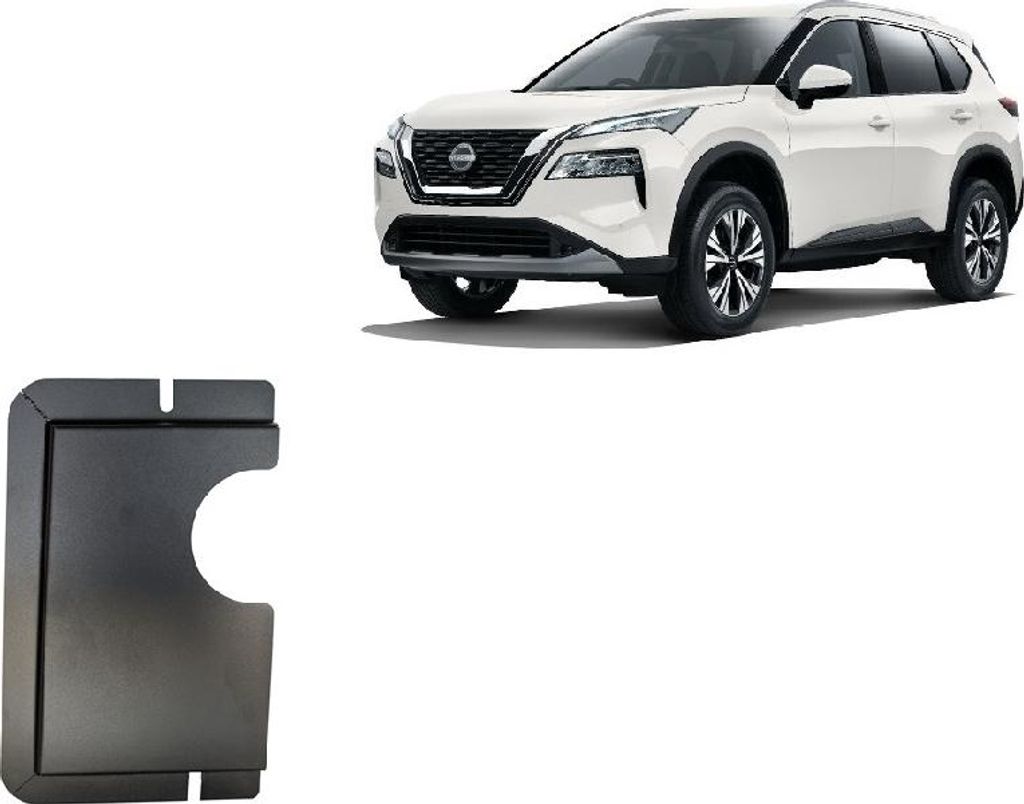 Stahl Differentialschutz für Nissan X Trail