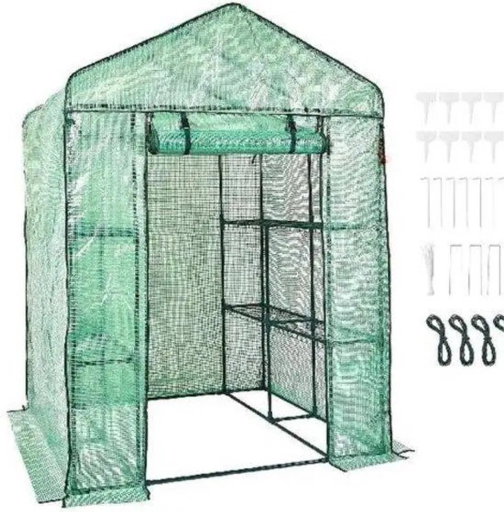Jardinière verticale verte 215 cm : Cultivez sans vous baisser au jardin