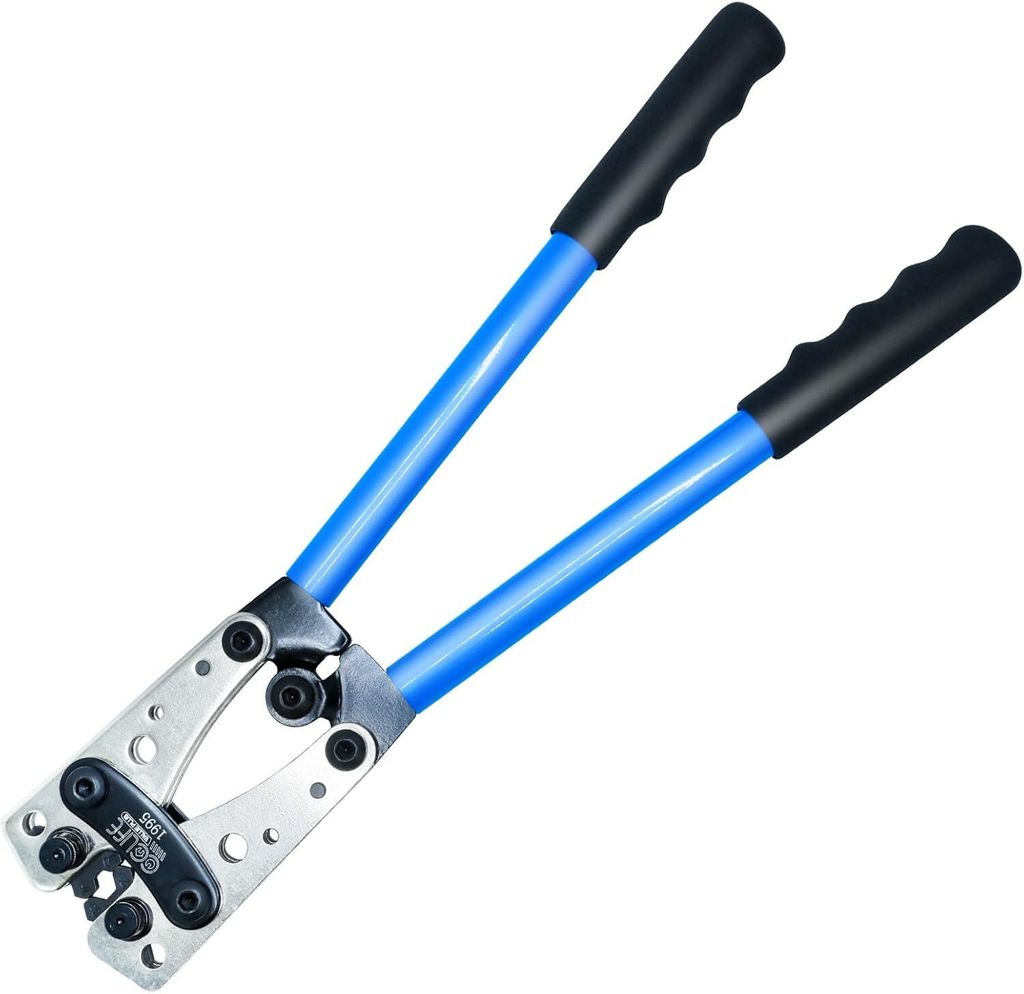 CCLIFE Crimpzange Set 6-50 mm² (AWG 10-0) für Kabelschuhe Produktbild 