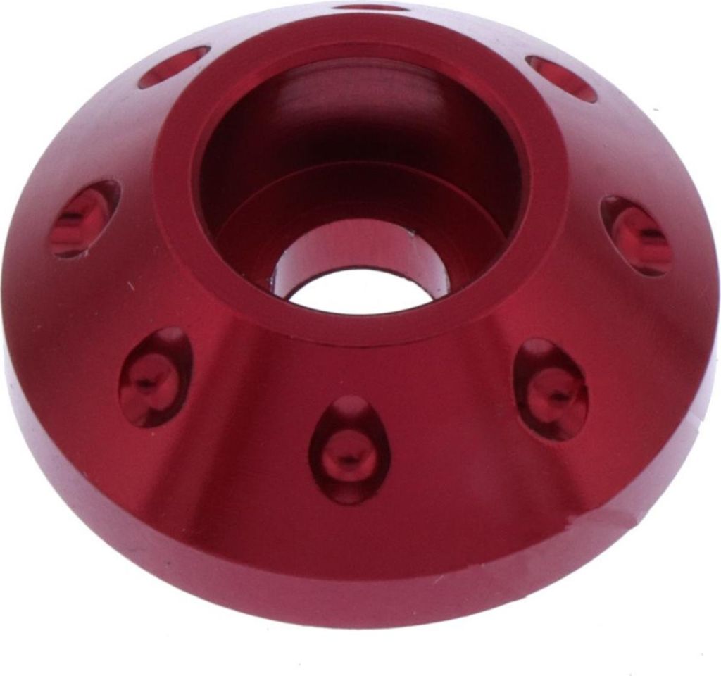 Unterlegscheibe konisch JMP Bolt M6 Aluminium rot