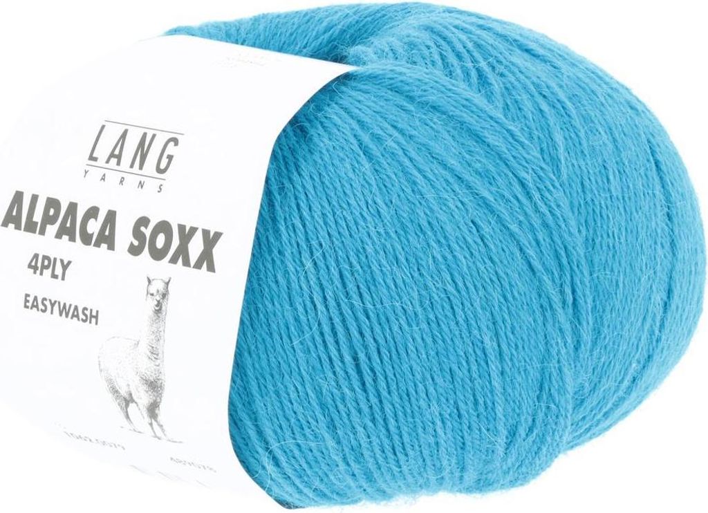 Lang Yarns - Alpaca Soxx 4-fach/4-PLY 0079 türkis