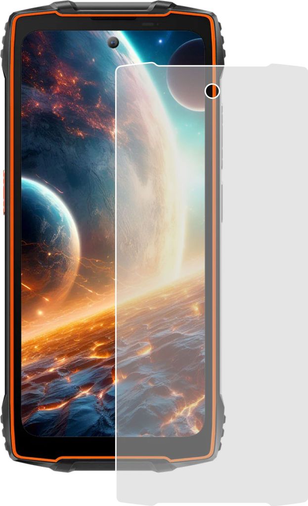 3x Panzerfolie für Blackview BV8200 kristallklar, antibakteriell