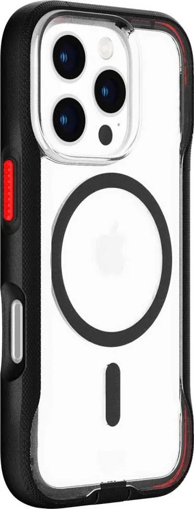 Tech21 EvoPro Coque MagSafe pour iPhone 16 Pro - Noir Transparent