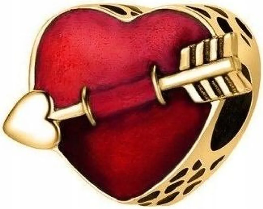 Ciondolo Freccia di Cupido Argento 925 e Oro - San Valentino 2026