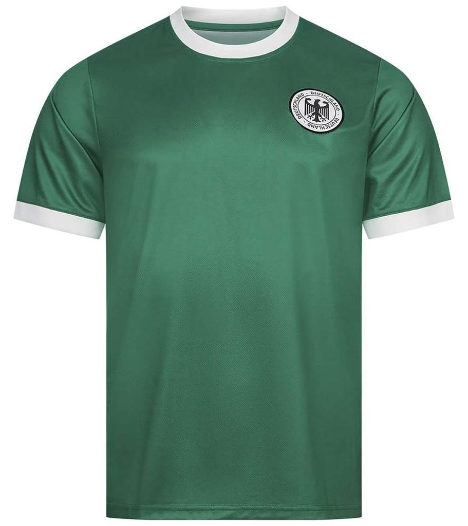 JELEX Herren Deutschland Auswärtstrikot Retro History green Produktbild 