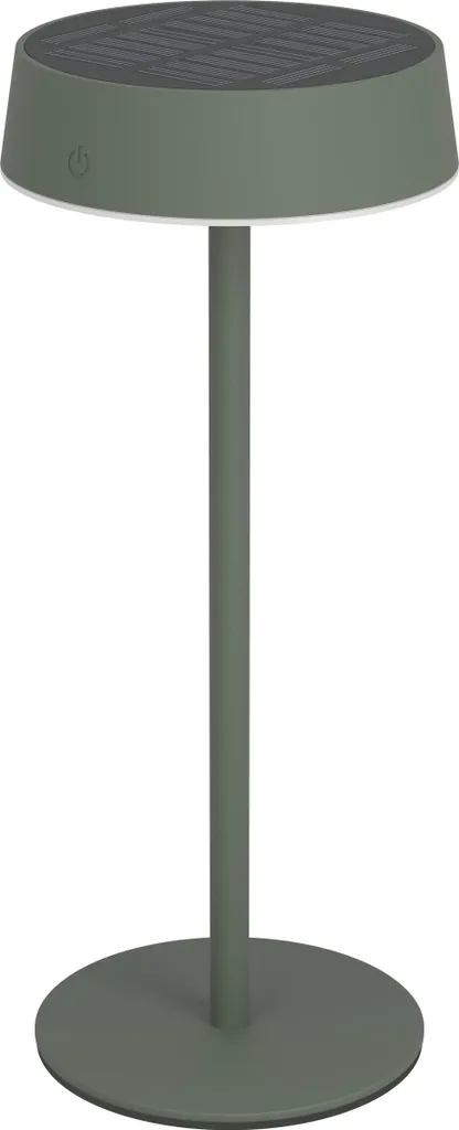 Eglo SIMERI 75878 Lampe de Table Solaire Tactile Verte Design Chic
