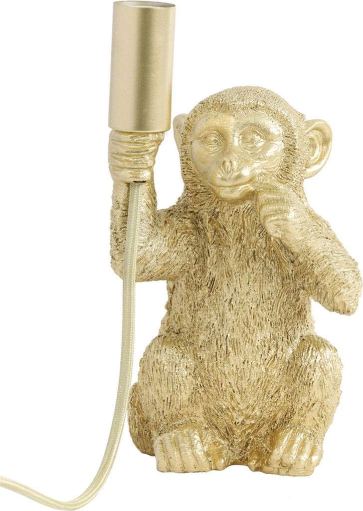Light & Living - Tischleuchte Monkey - Gold - Produktbild 