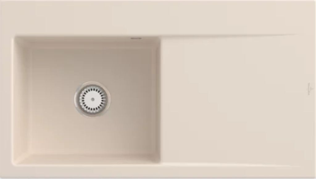 Villeroy & Boch Keramikspüle 335201FU, Subway Style 50 Einbauspüle - inkl.