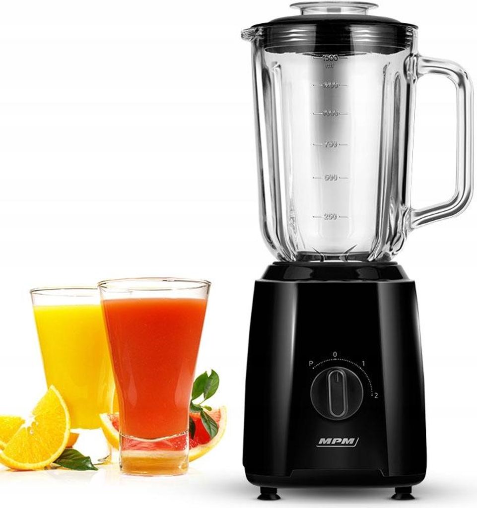 Standmixer MBL-37 1,5 Liter 750 W mit 2 Geschwindigkeiten, PULSE & Eiscrusher