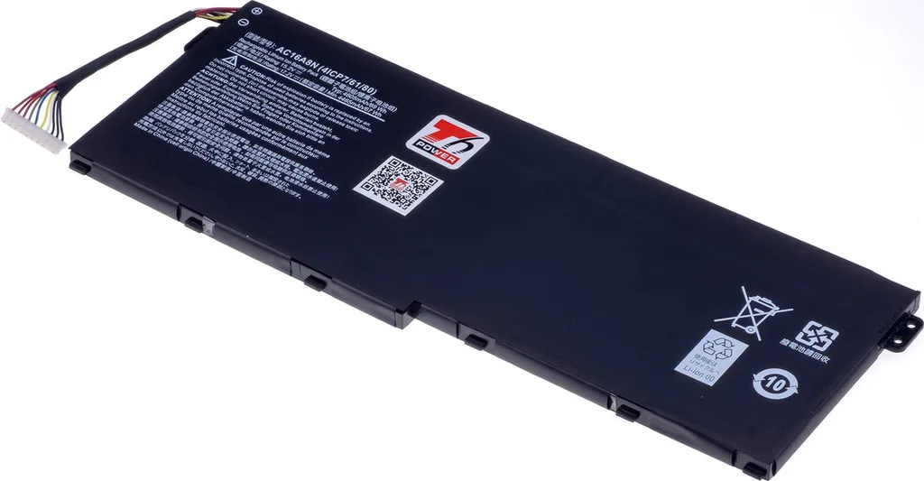 Ricambio Batteria Acer KT.0040G.009 T6 Power - 15.2V 4605mAh Li-Poly