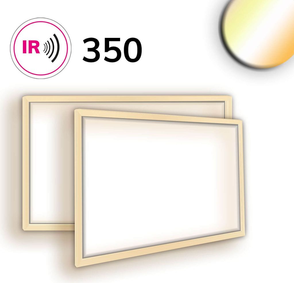 ISOLED 115908 LED Leuchtrahmen H25, Innenformat 500x800mm, 54W, weißdynamisch, CRI92