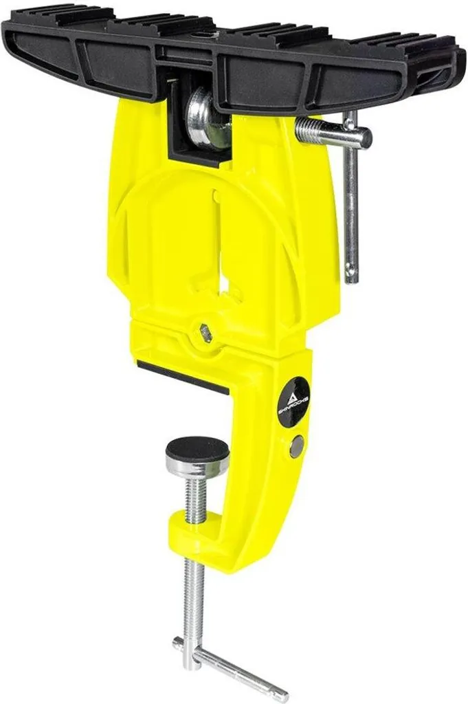 Étau Ski Racing Scanner Pro Plus World Cup Support de Ski Jaune Robuste