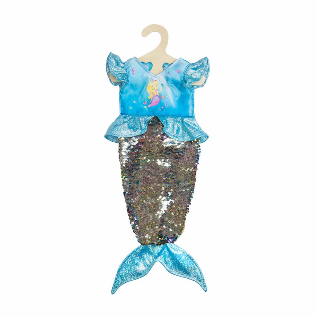 Robe de poupée Mermaid avec paillettes, 35-45 cm Image du produit 