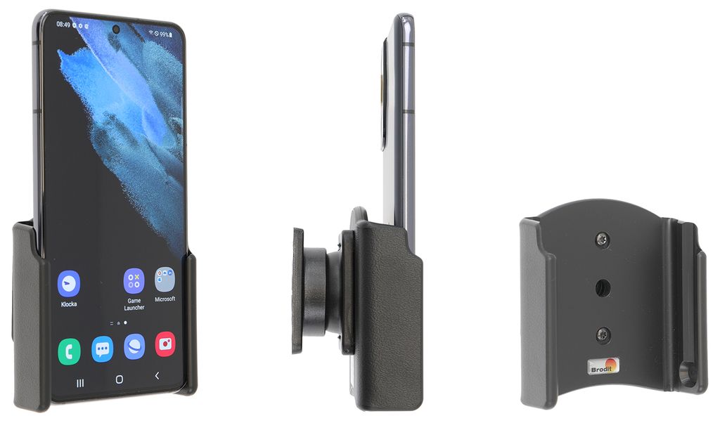 Brodit Gerätehalter 711244 - für Smartphones - Samsung Galaxy S21 5G SM-G991B/SM-G991B/DS