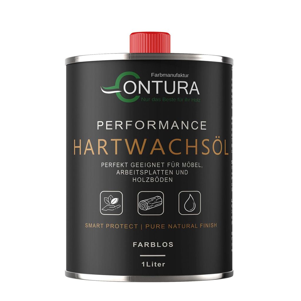 Contura 1Liter Performance Hartwachsöl Farblos Natur Produktbild 