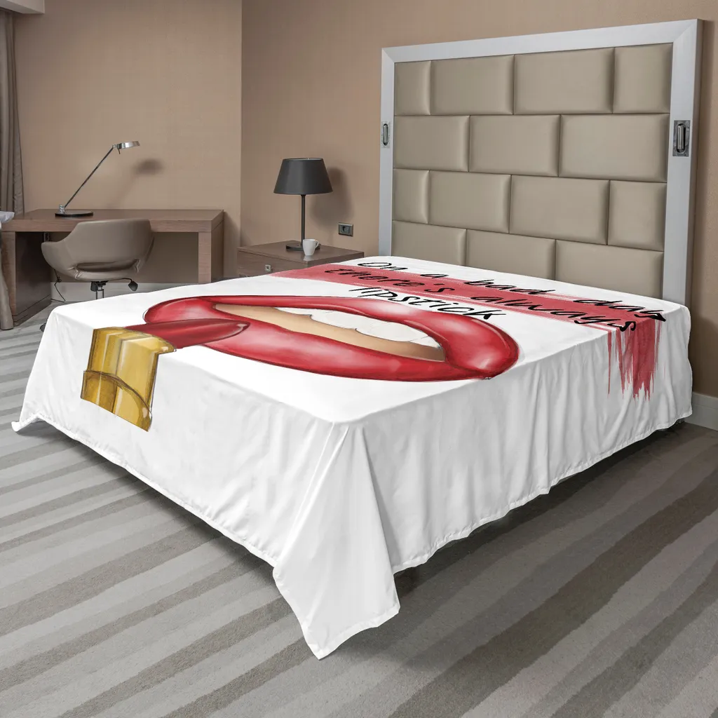 Lenzuolo ABAKUHAUS Microfibra Premium 244x205cm Bianco Corallo