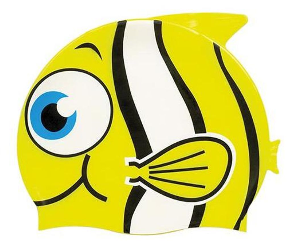 Beco Kinder Badekappe Fisch | Gelb