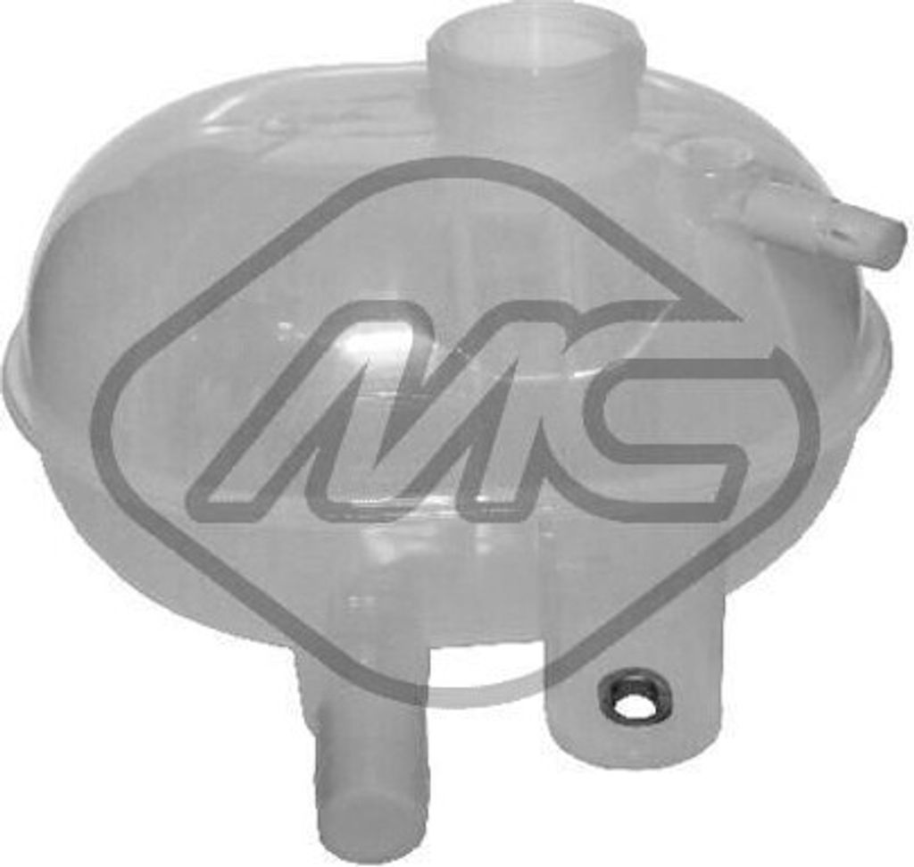 Metalcaucho Ausgleichsbehälter Kühlmittel für FIAT PANDA (169) Kühlwasser 03855