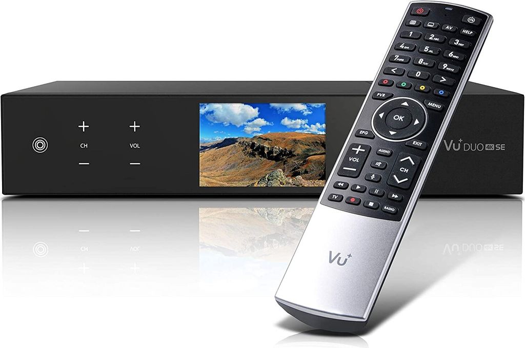 VU+ Duo 4K SE 1x DVB-S2X FBC Twin Tuner Linux OS, USB-PVR, Produktbild 20