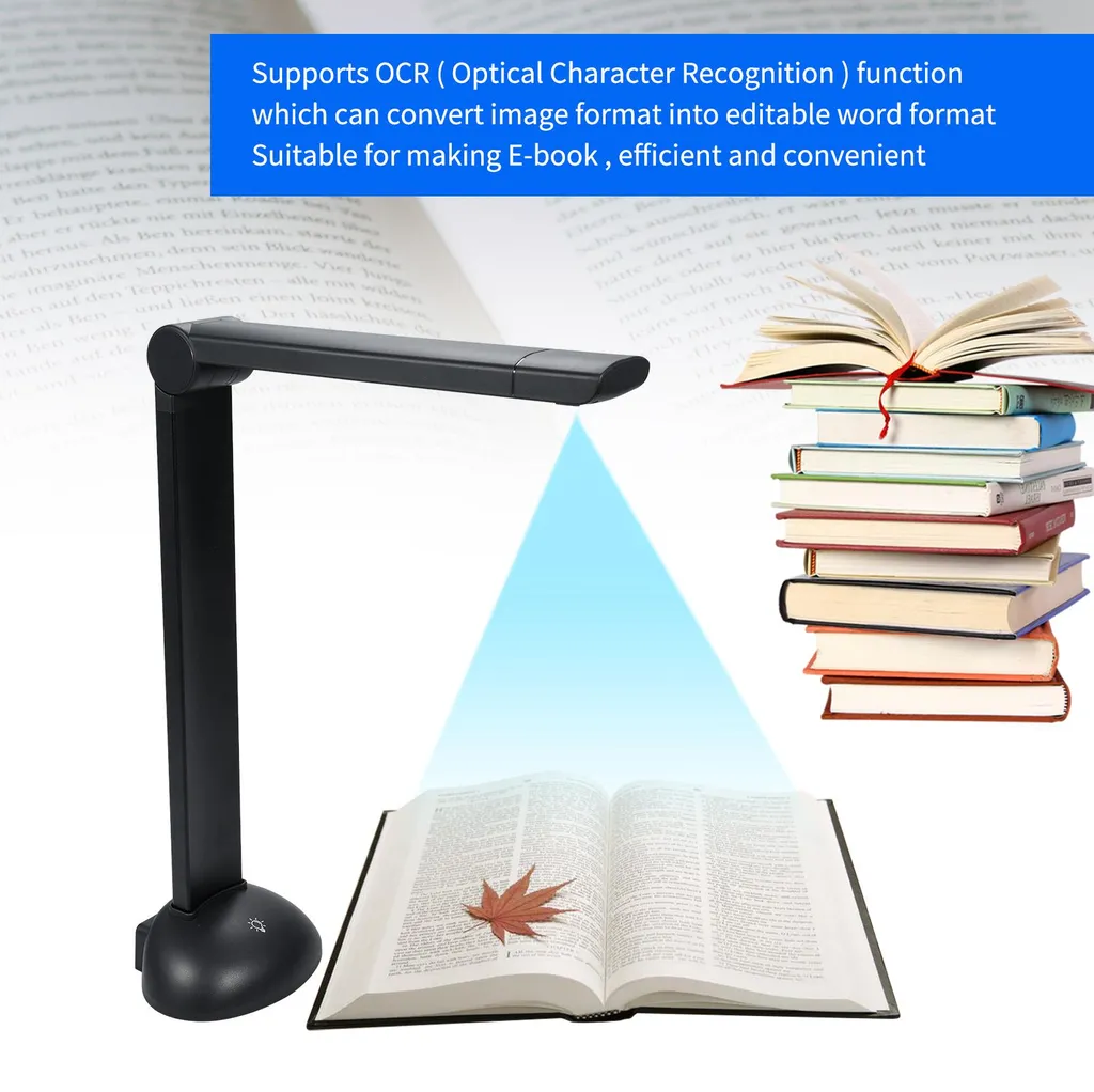 Caméra Documentaire HD 16MP USB pour Numérisation A3 et Scanner de Livres