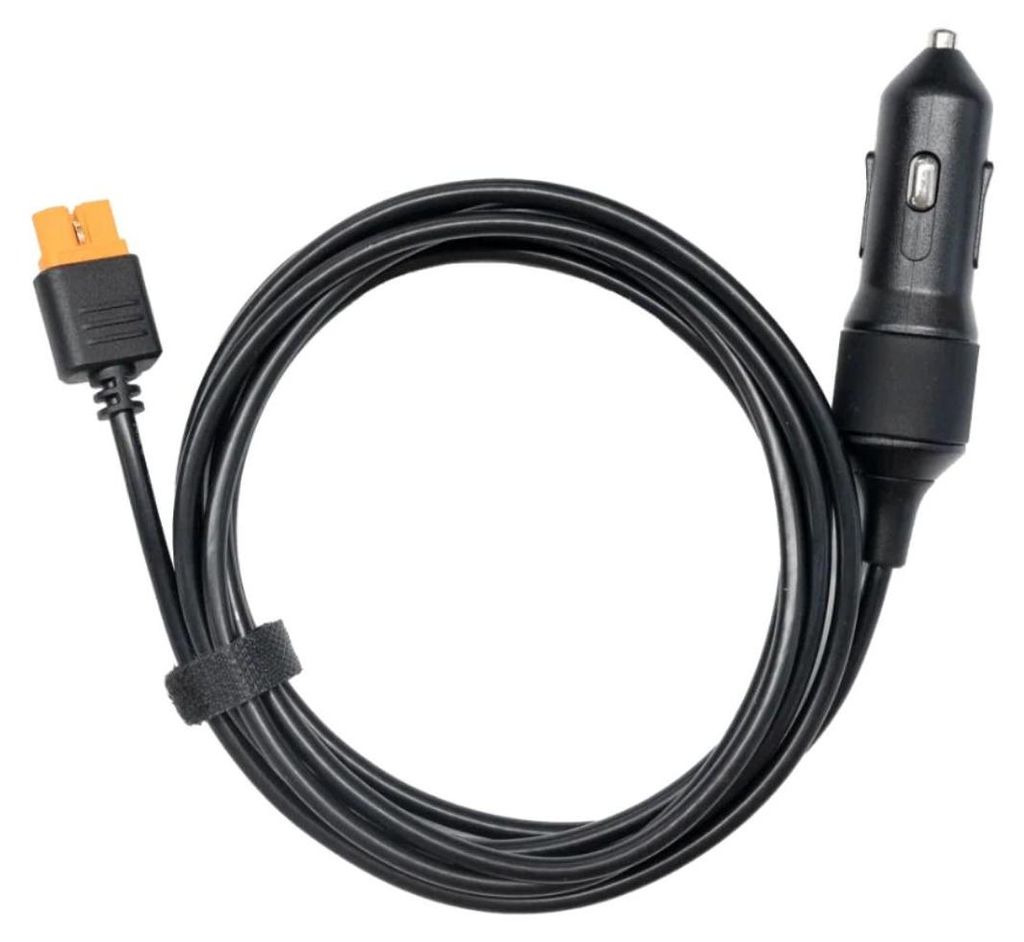 EcoFlow XT60 2.5m Cigarette Lighter Charging Cable Produktbild 
